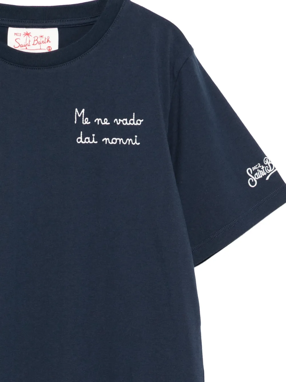  Mc2 Saint Barth Kids Portofino T-shirt - Blue 