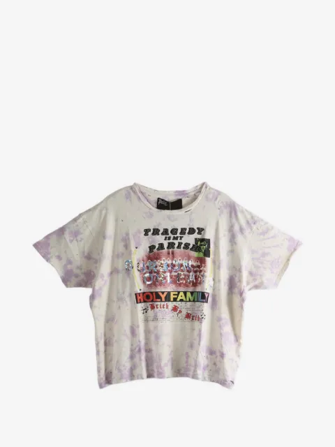 Paly playera con estampado tie-dye
