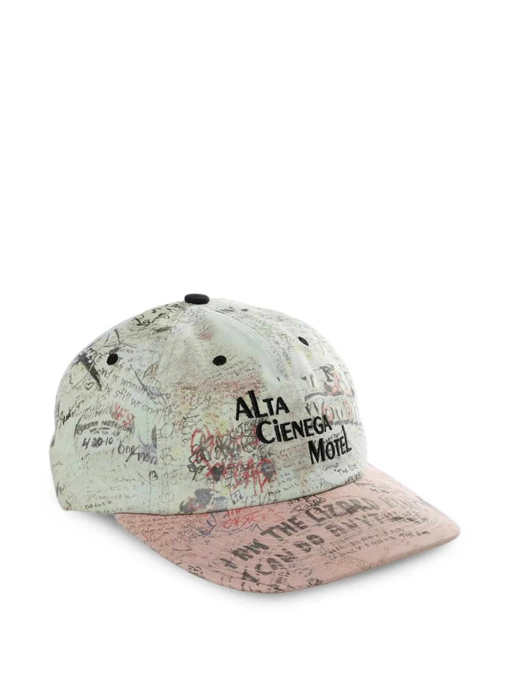 Paly Hollywood Printed Baseball Cap - Green 