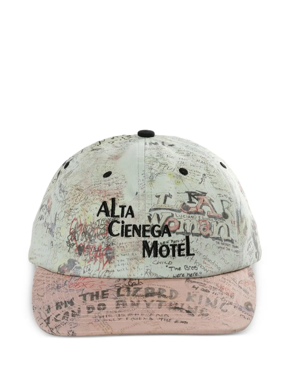 PALY HOLLYWOOD printed baseball cap - Verde