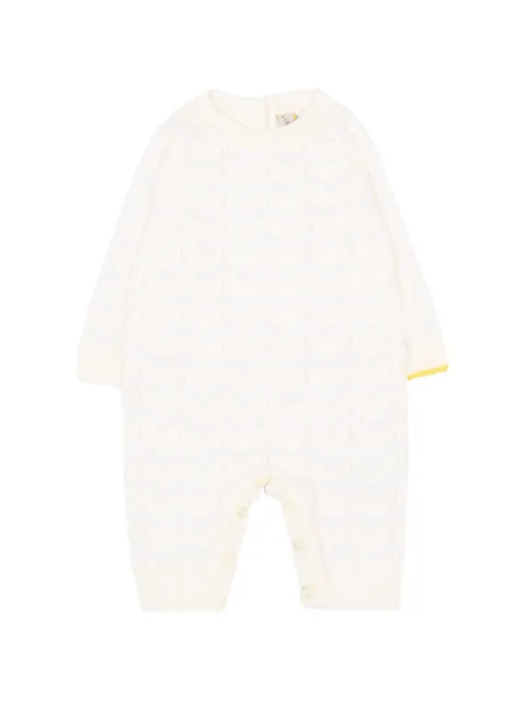 Gensami kids chevron-patterned romper