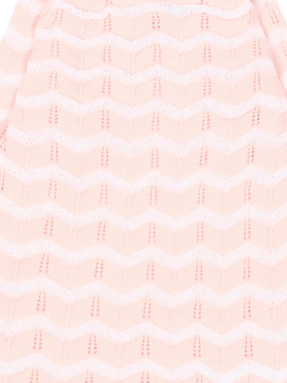  Gensami Kids Chevron-patterned Romper - Pink 