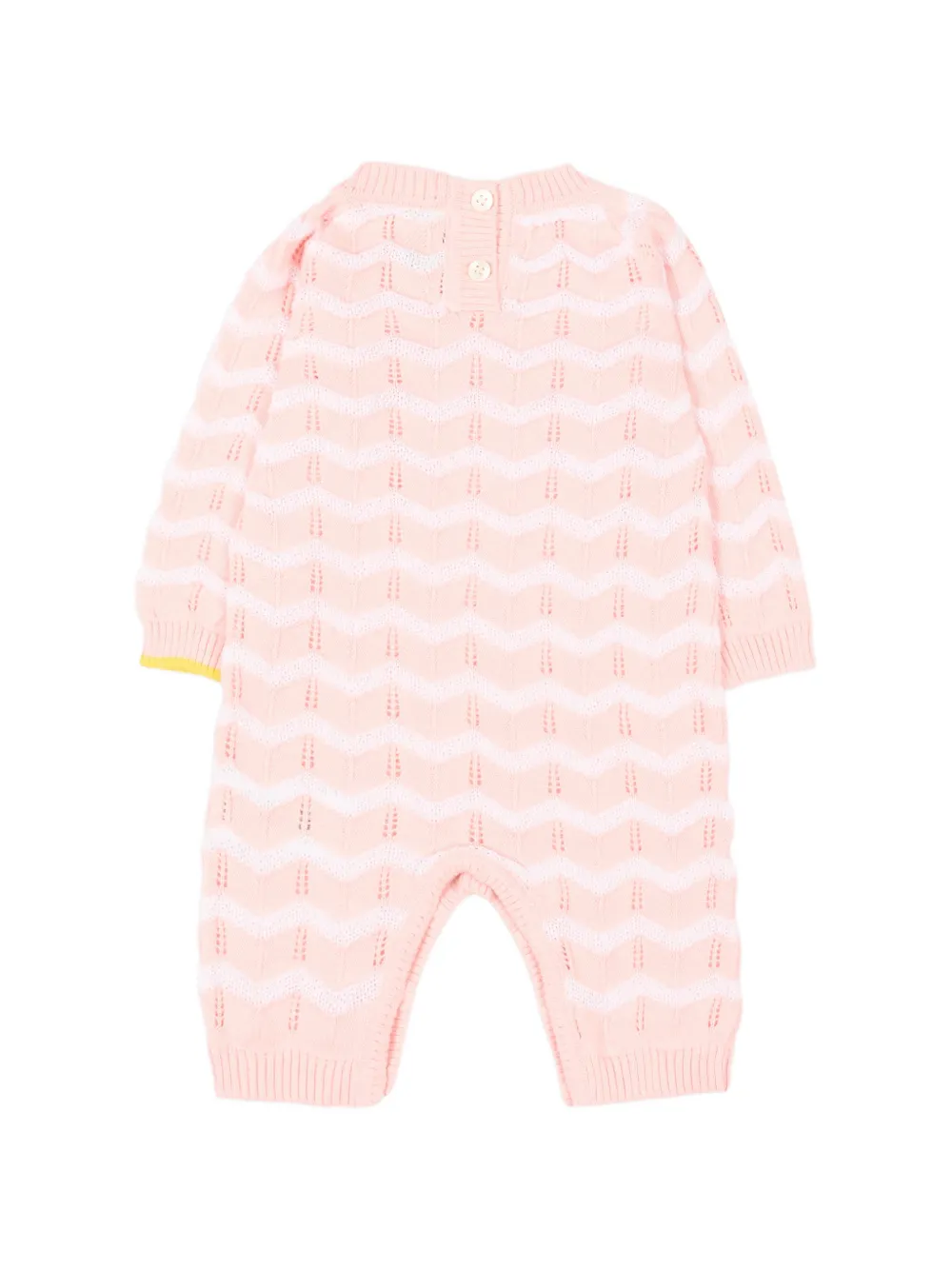  Gensami Kids Chevron-patterned Romper - Pink 