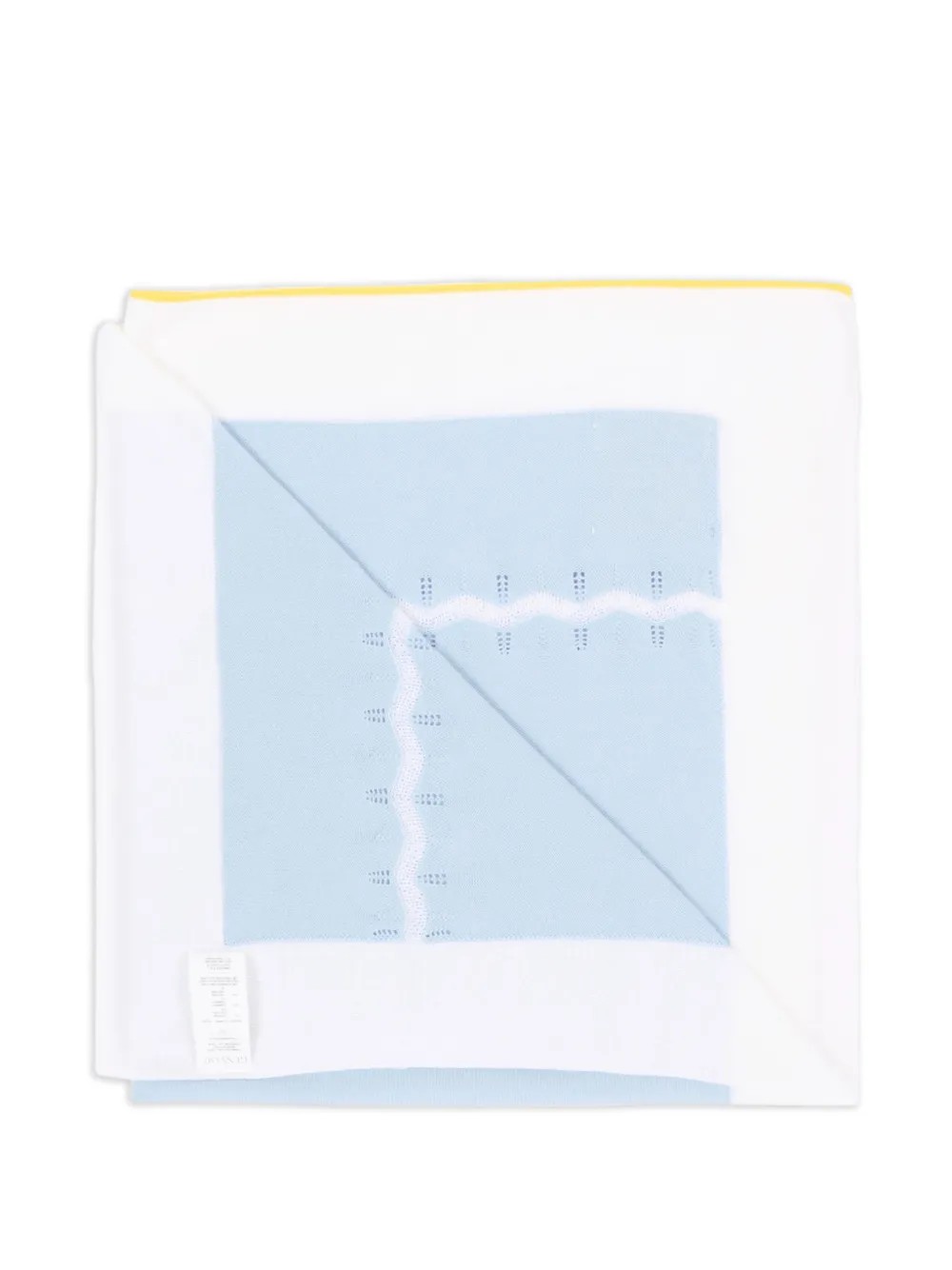  Gensami Kids Zigzag-patterned Blanket - Blue 
