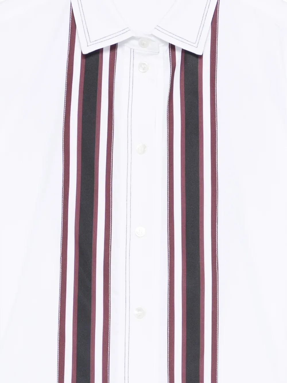 Tela Gimmy gestreepte blouse Wit