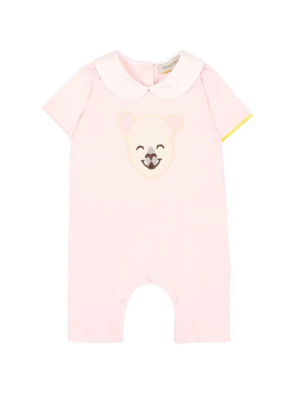 Gensami kids bear-appliqué shorties - Rosa