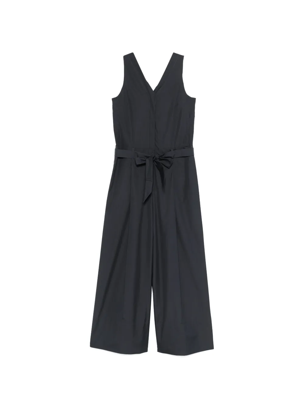 'S Max Mara V-neck belted jumpsuit - Blu