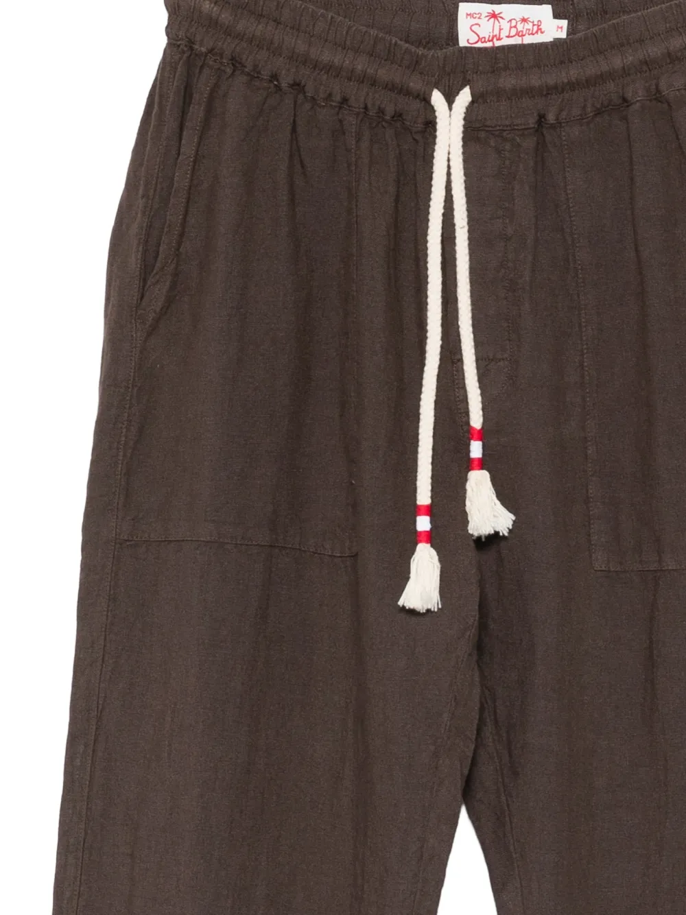  Mc2 Saint Barth Calais Drawstring Trousers - Brown 