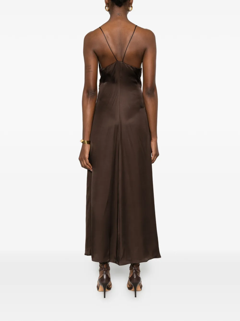 Pennyblack Uitgesneden maxi-jurk Bruin