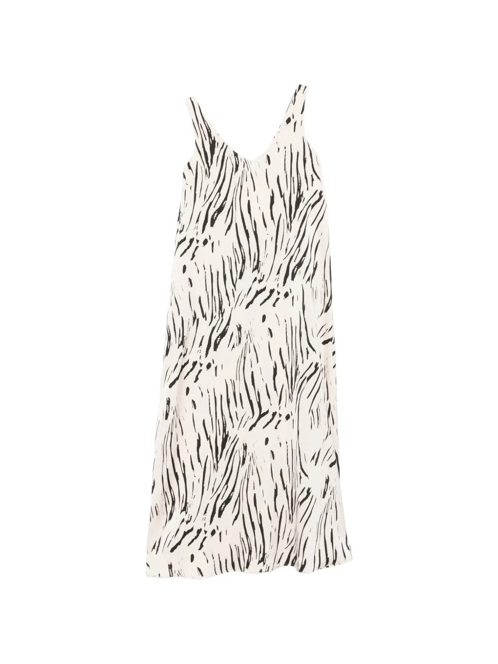 Pennyblack printed midi dress - Toni neutri