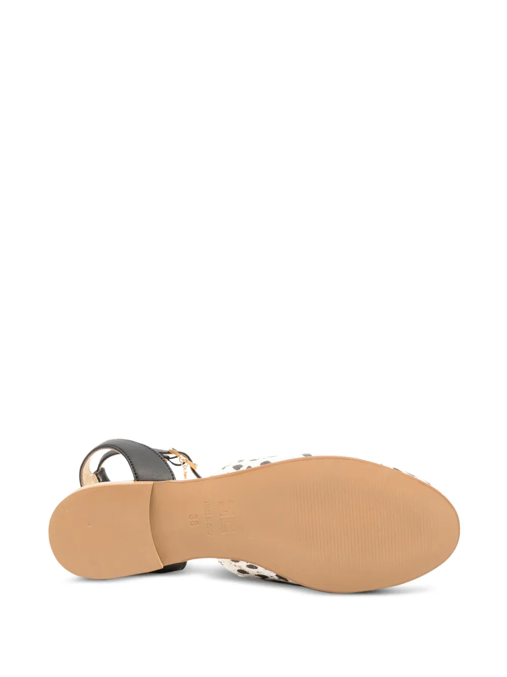Elisabetta Franchi Kids Pumps met enkelbandje Beige