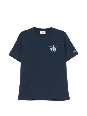 Kenzo logo-print T-shirt | Blue | FARFETCH ZA