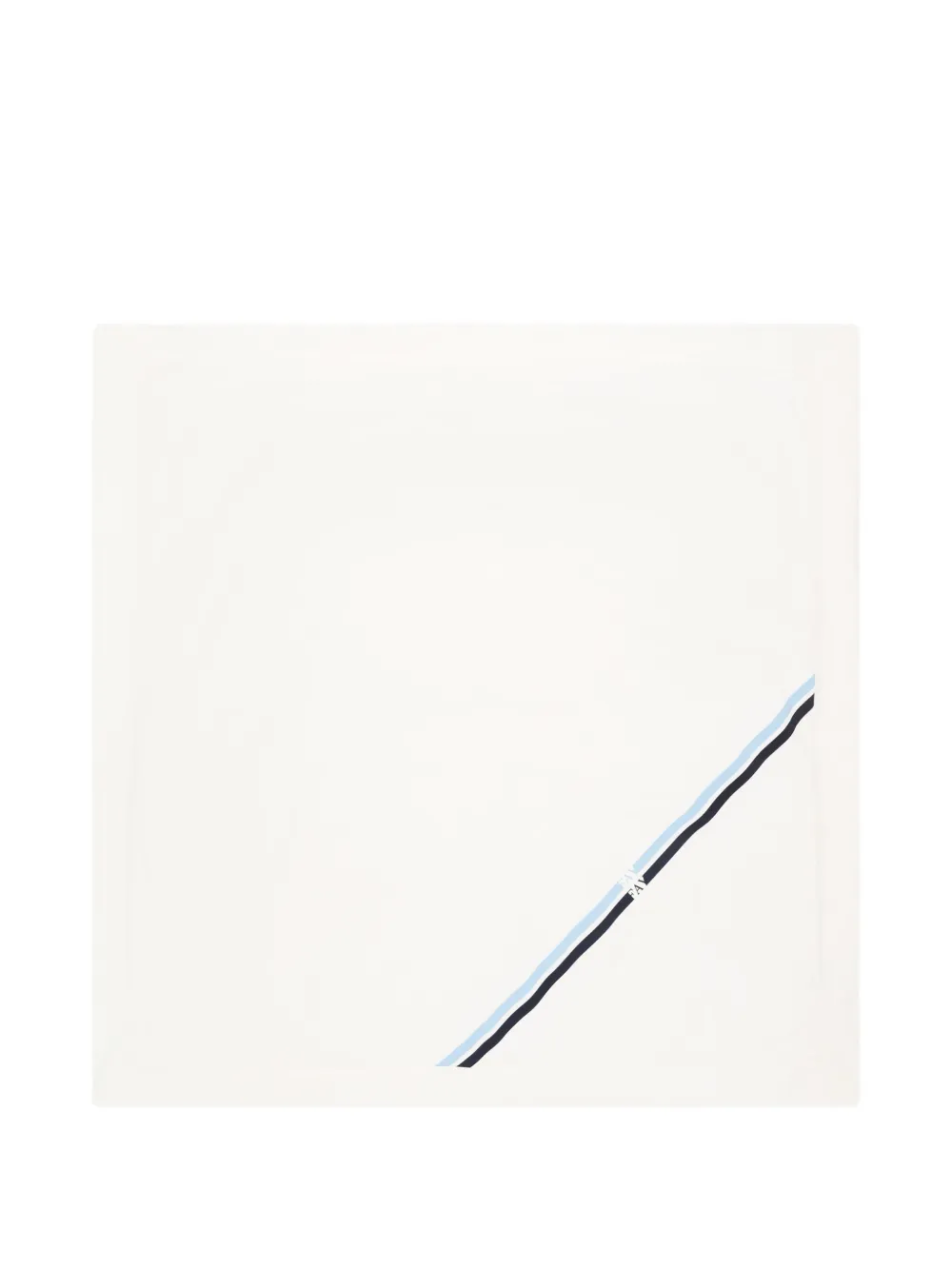 Fay Kids striped-detail blanket - Toni neutri