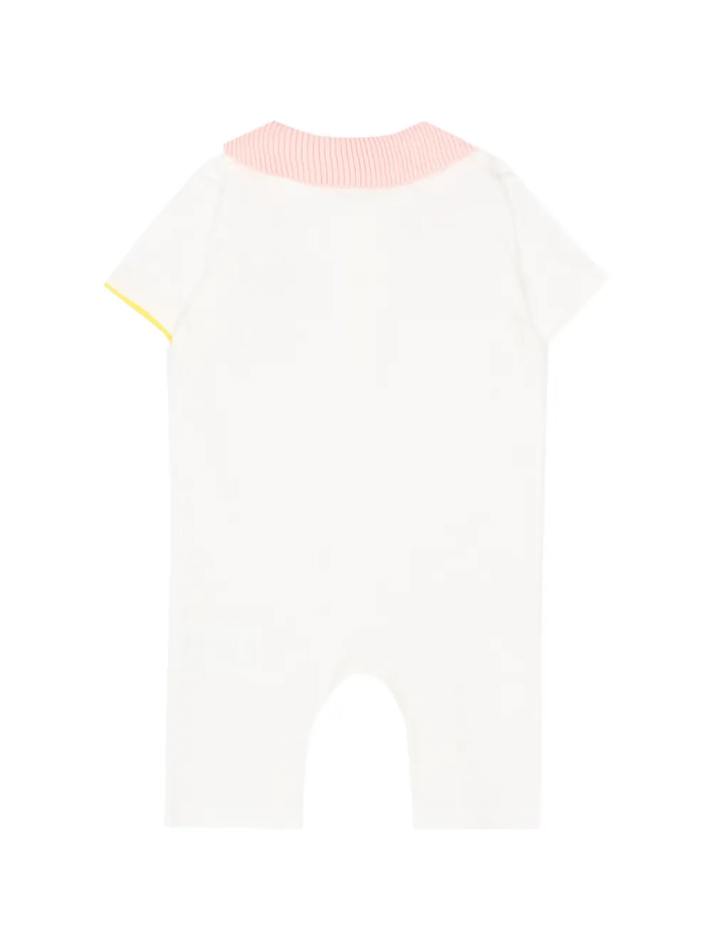  Gensami Kids Embroidered-mermaid Romper - Neutrals 