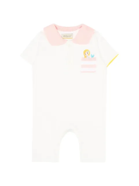 Gensami kids embroidered-mermaid romper