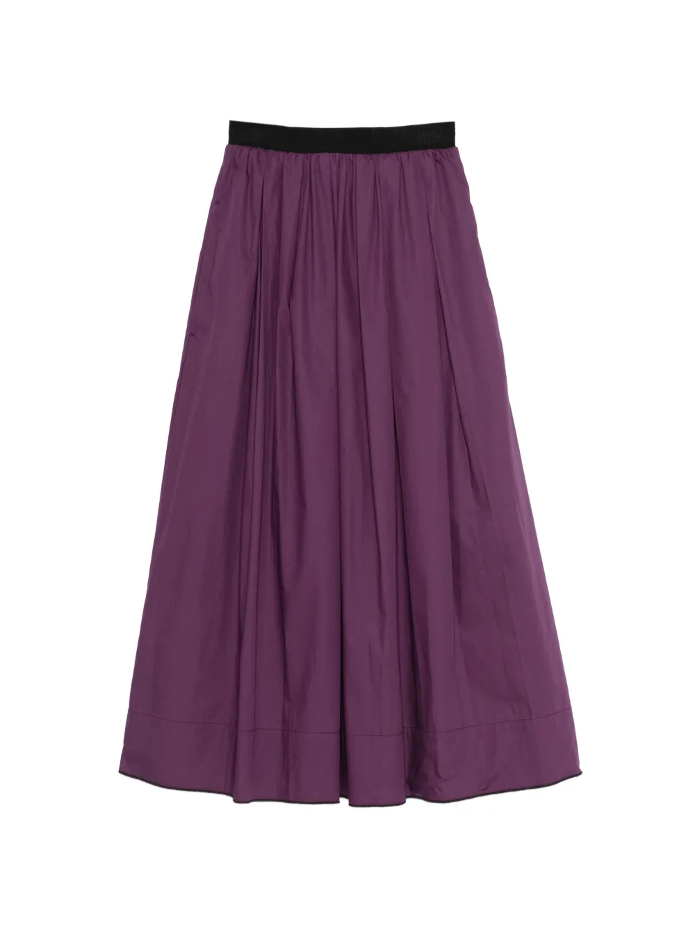 Tela Leda pleated midi skirt - Viola