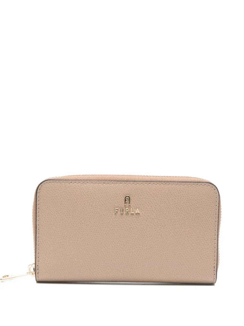 Furla medium Camelia zip wallet - Toni neutri