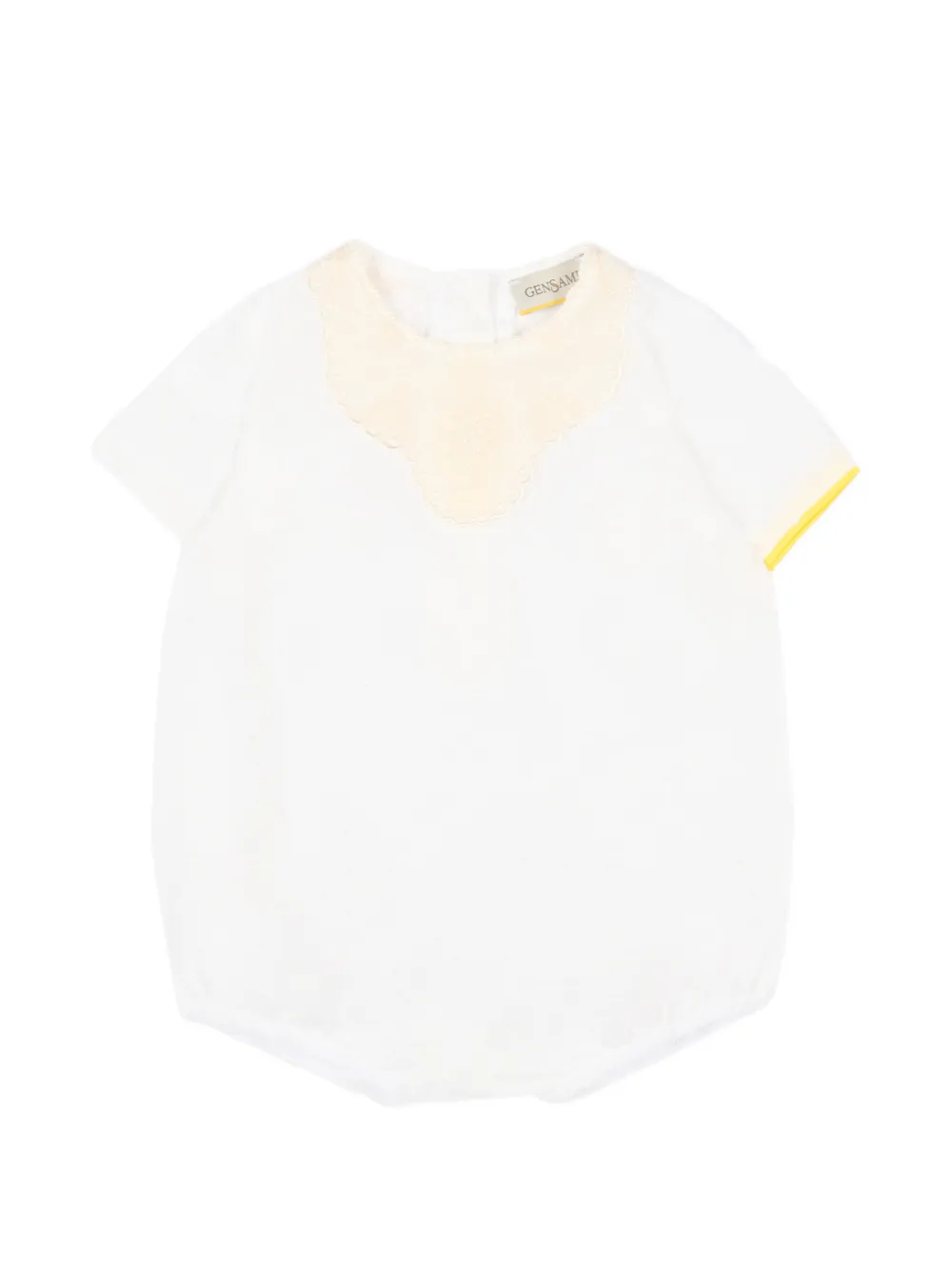 Gensami kids lace-detail body - Bianco