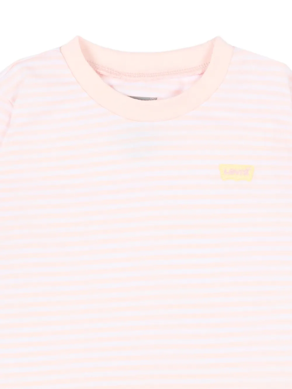 Levi's Kids Gestreept T-shirt Roze