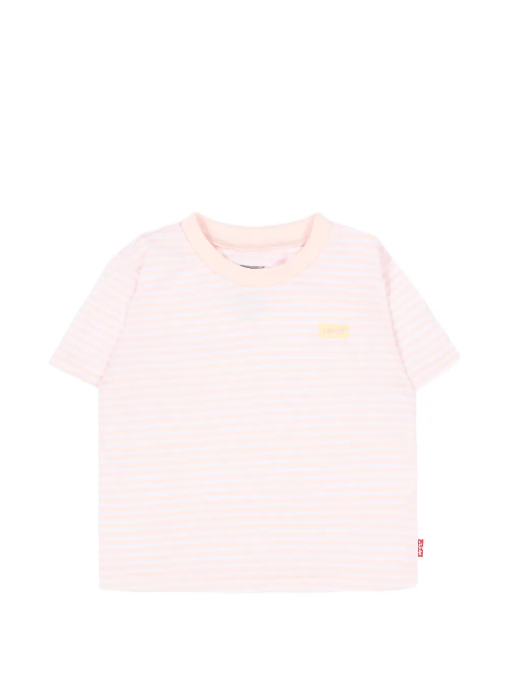 Levi's Kids Gestreept T-shirt Roze