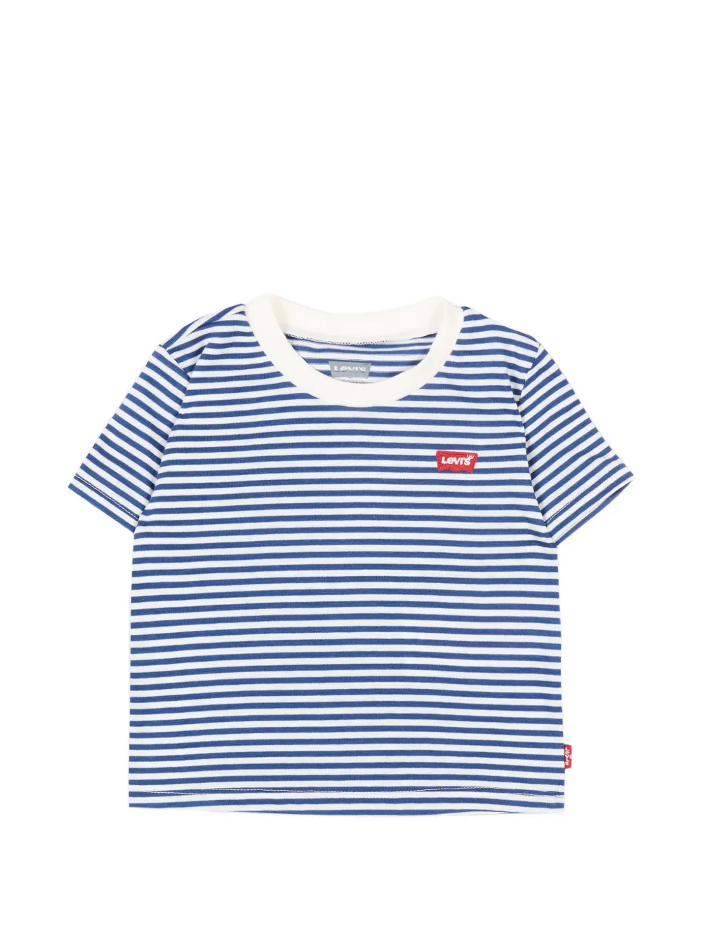 Levi's Kids Gestreept T-shirt Blauw