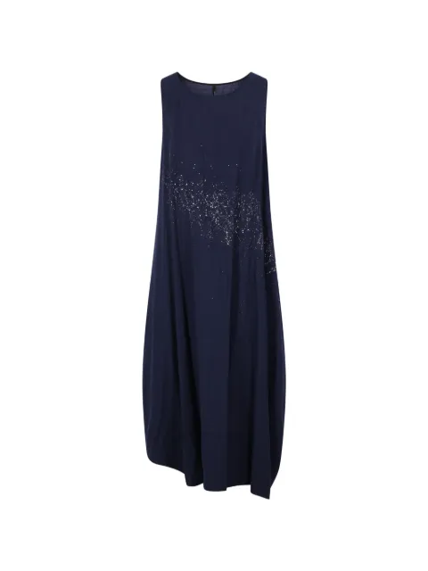 Maria Calderara paint-splatter sleeveless dress