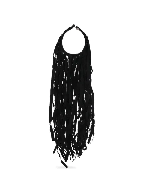 Maria Calderara fringed necklace