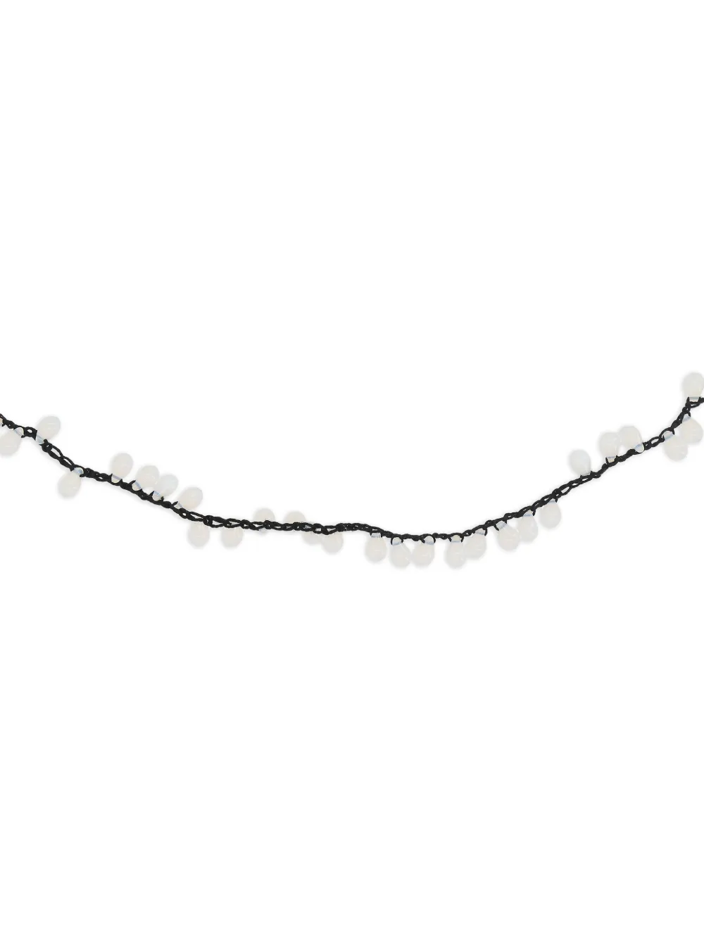  Maria Calderara Collar Con Cuentas - Negro 