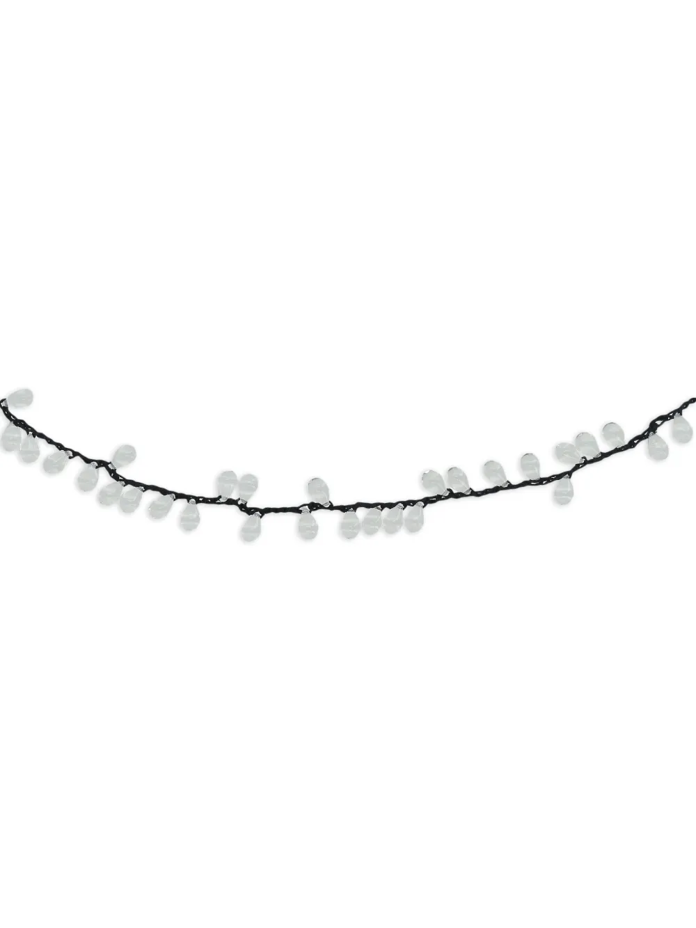  Maria Calderara Beaded-effect Necklace - Black 