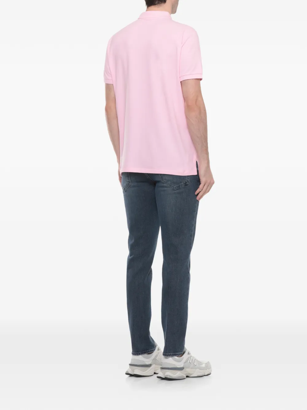 Polo Ralph Lauren Poloshirt met geborduurd logo Roze