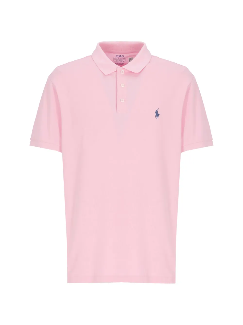 Polo Ralph Lauren embroidered-logo cotton polo shirt - Rosa