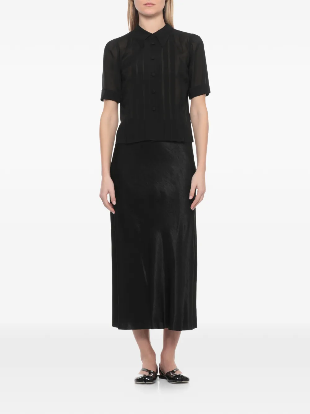 Maison Margiela blouse Zwart