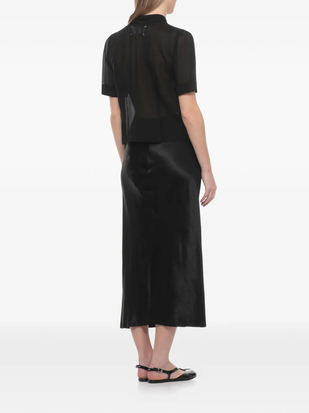 Maison Margiela blouse Zwart