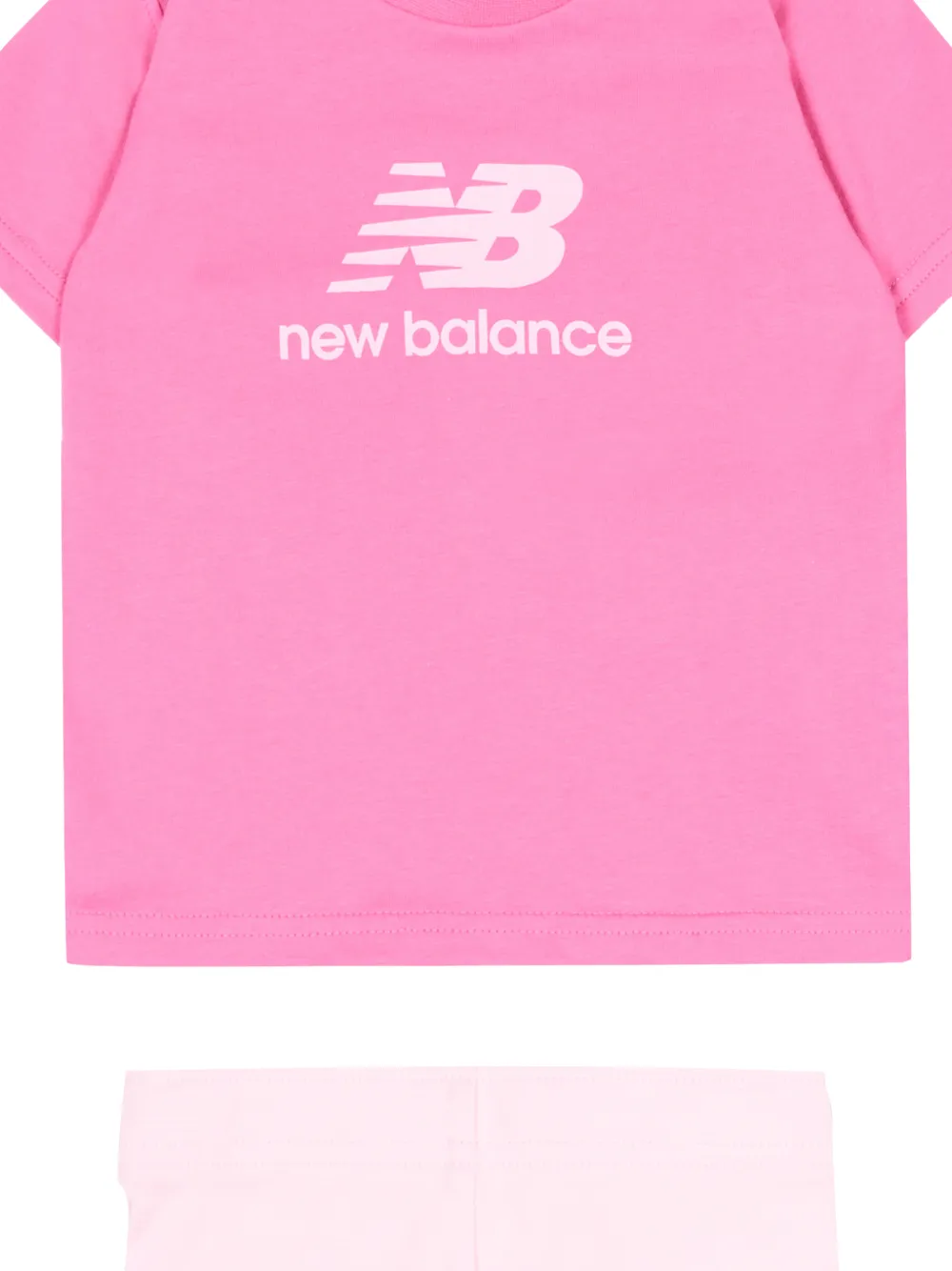 New Balance Kids Shorts met logoprint Roze