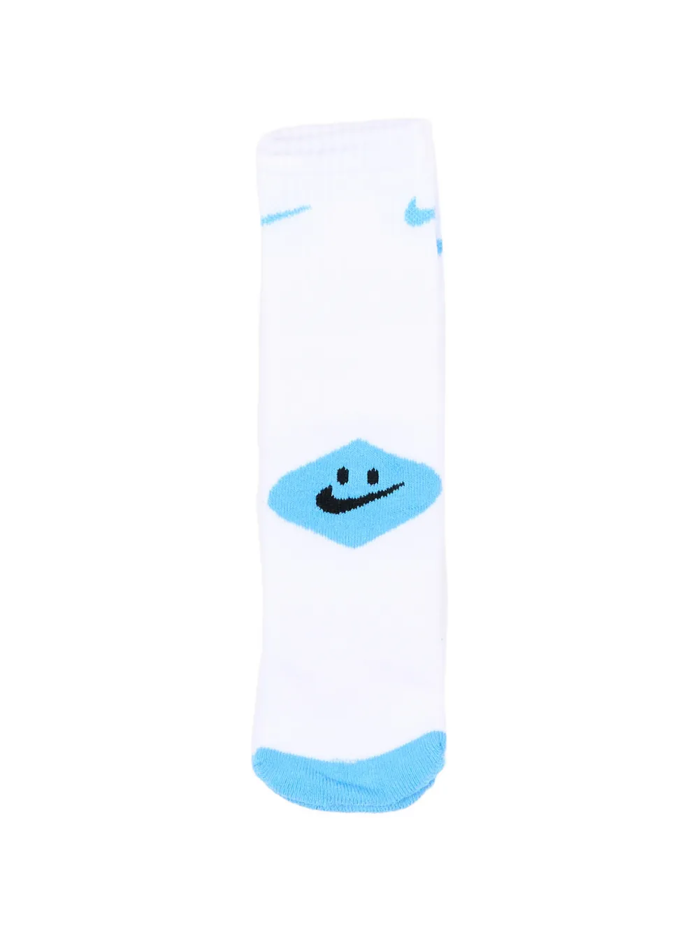 Nike Kids Zes paar sokken met logo Wit