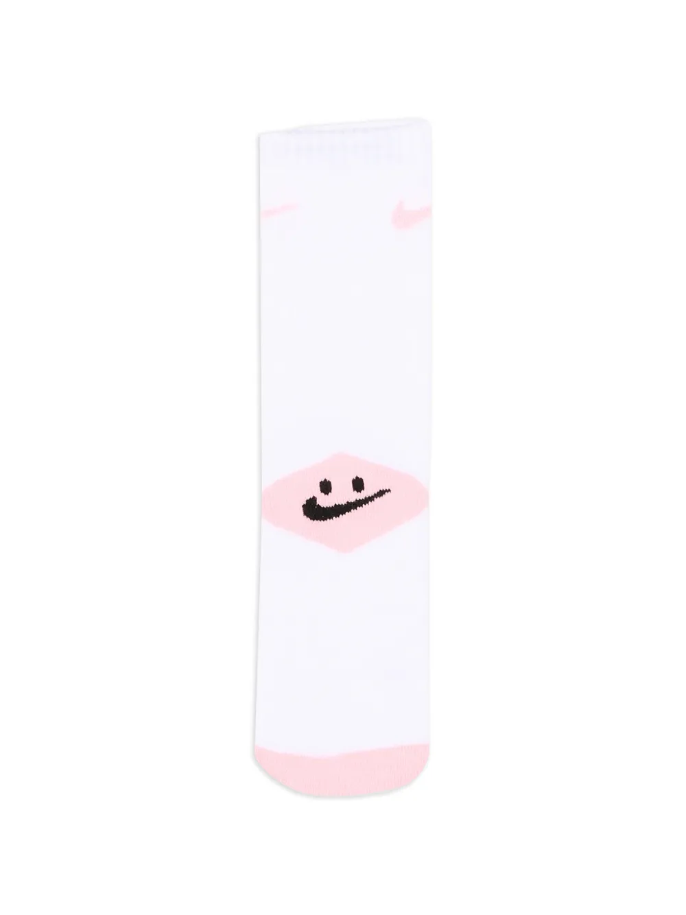 Nike Kids Zes paar sokken met logo Wit