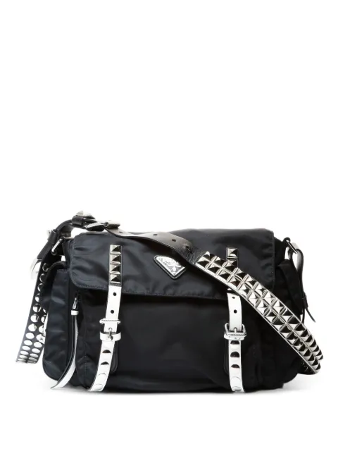 Prada Pre-Owned 2010s studs shoulder bag