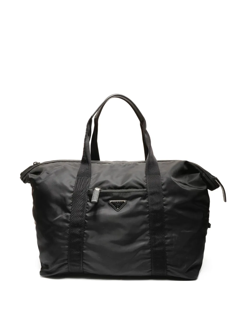 Prada Pre-Owned 2015 top zip fastening luggage - Nero