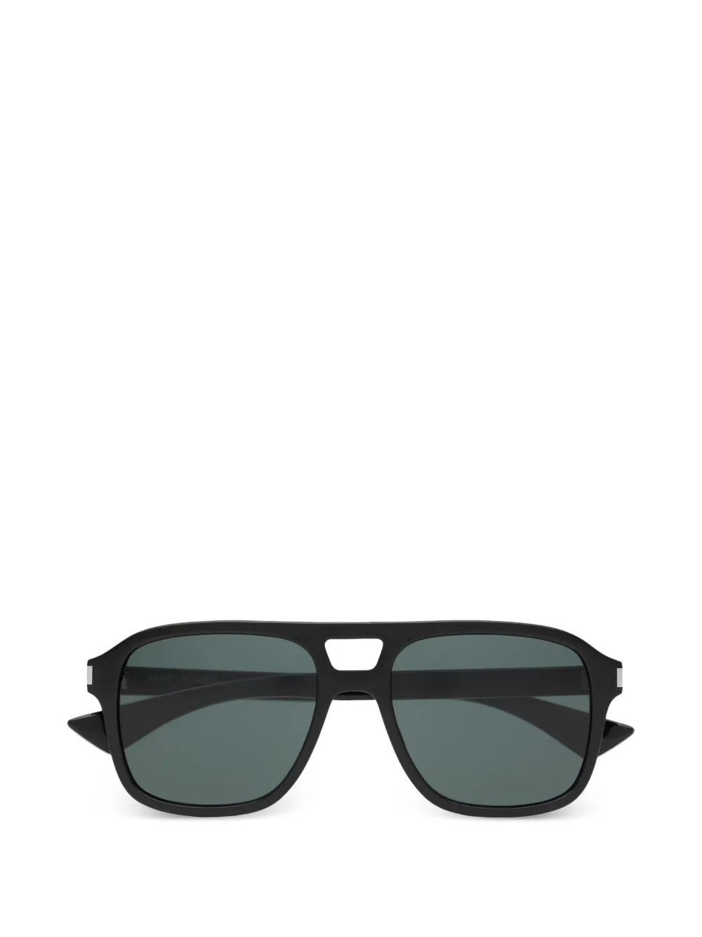 Saint Laurent Eyewear crystal square-frame sunglasses - Nero