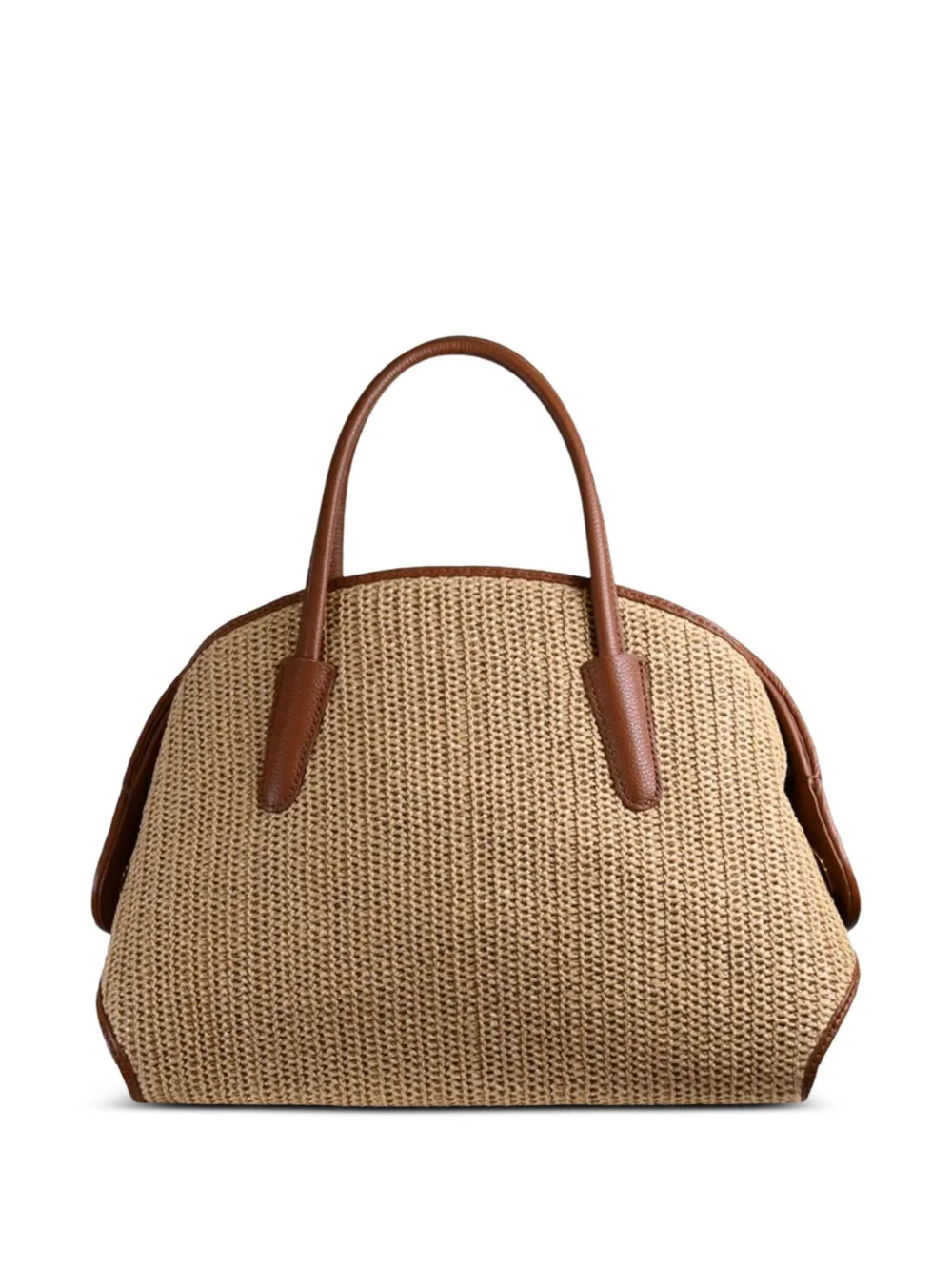 Coccinelle Clutch met handvat Beige