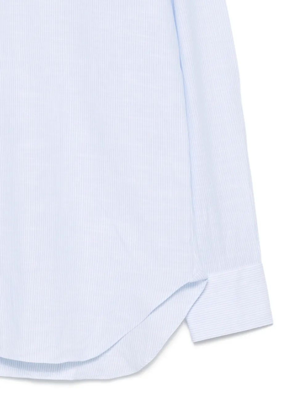 Barba Gestreept overhemd Blauw