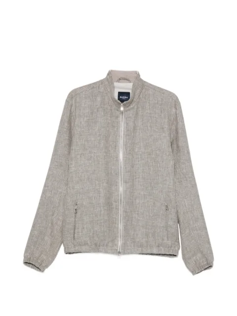 Barba zip-up elasticated-hem jacket