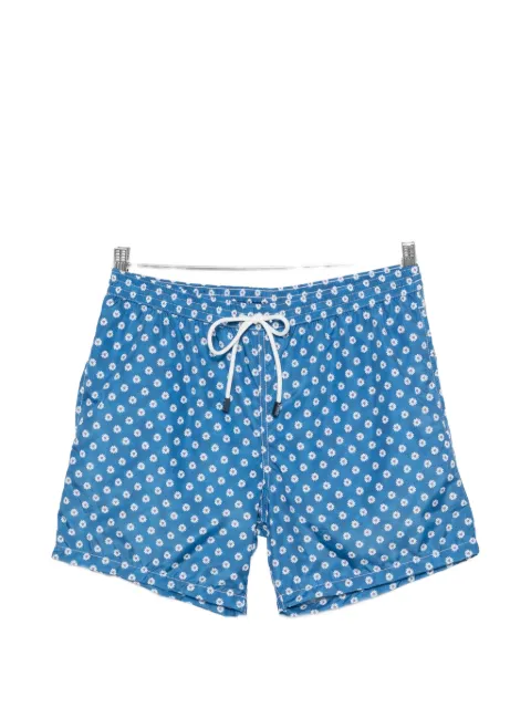 Barba floral-print swim shorts
