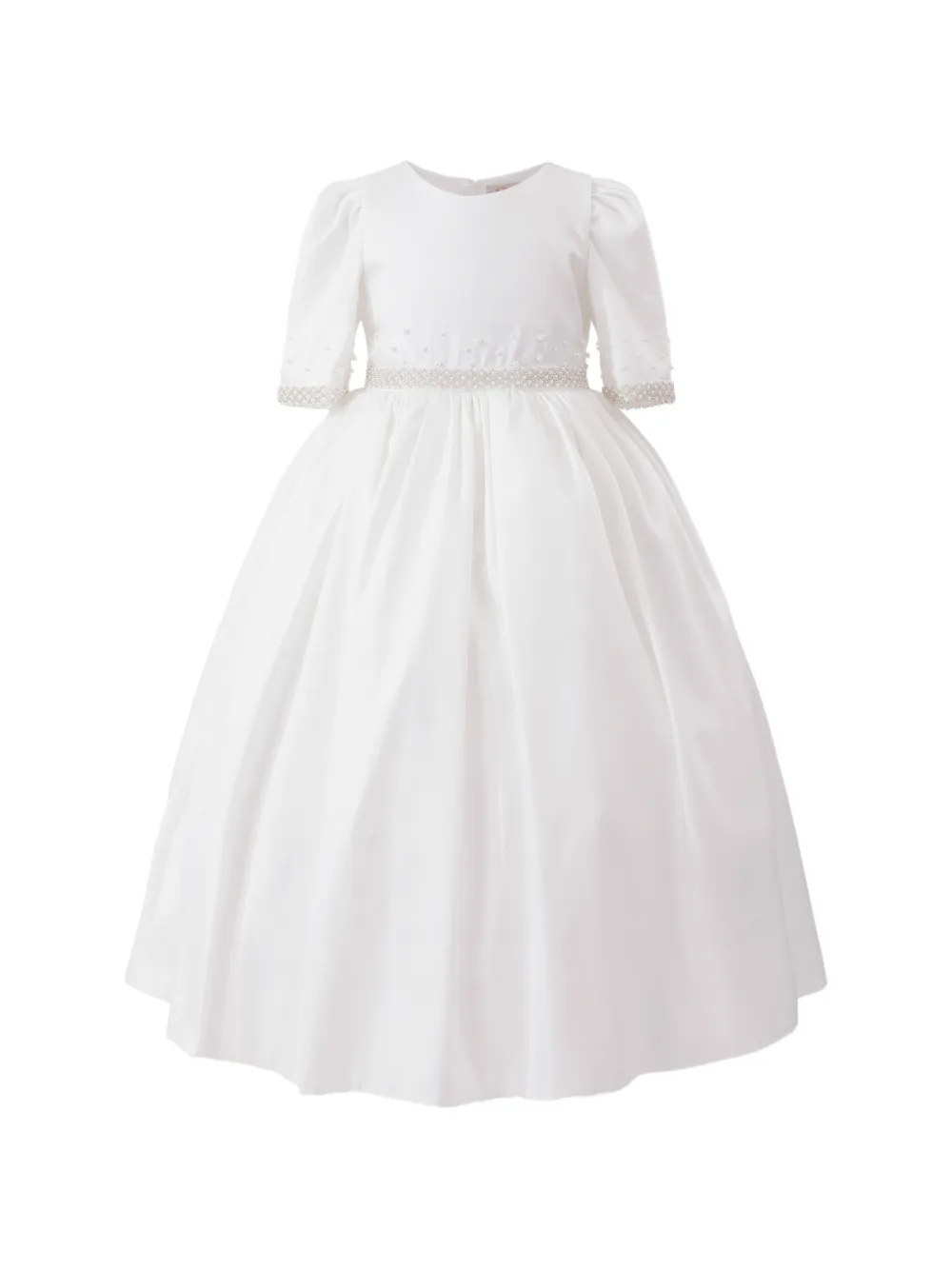 Tulleen Vasonette pearl-embellished dress - Bianco