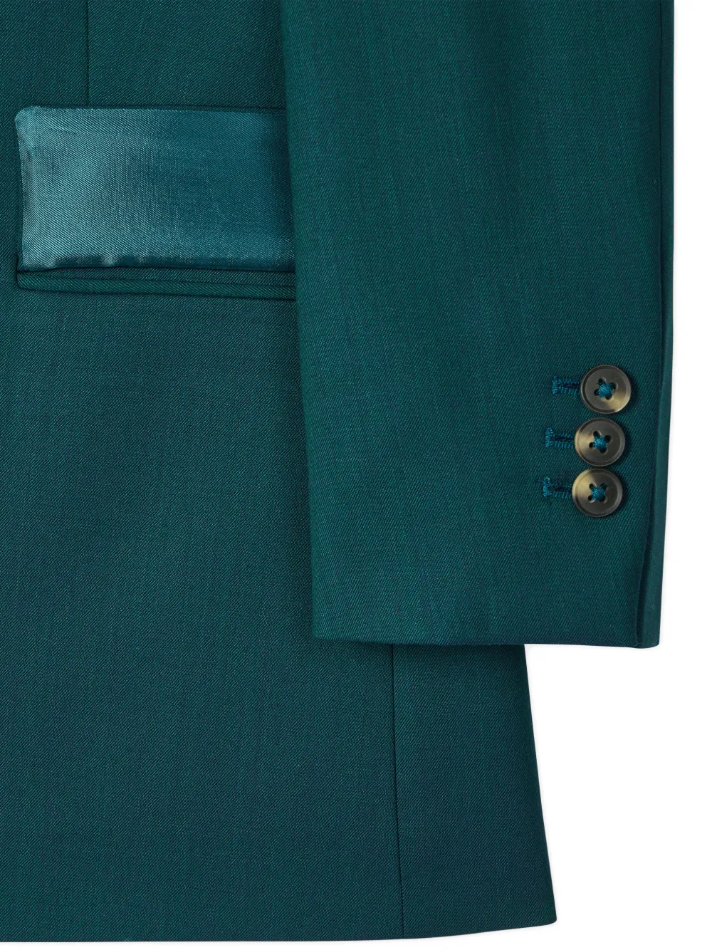  Ps Paul Smith Notched-lapels Blazer - Green 