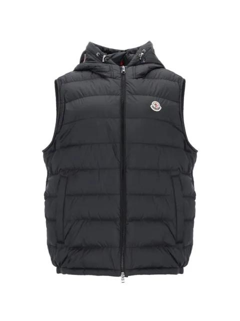 Moncler hooded quilted jacket