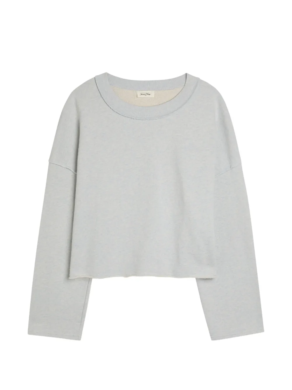 American Vintage Dantown frayed sweatshirt - Blu