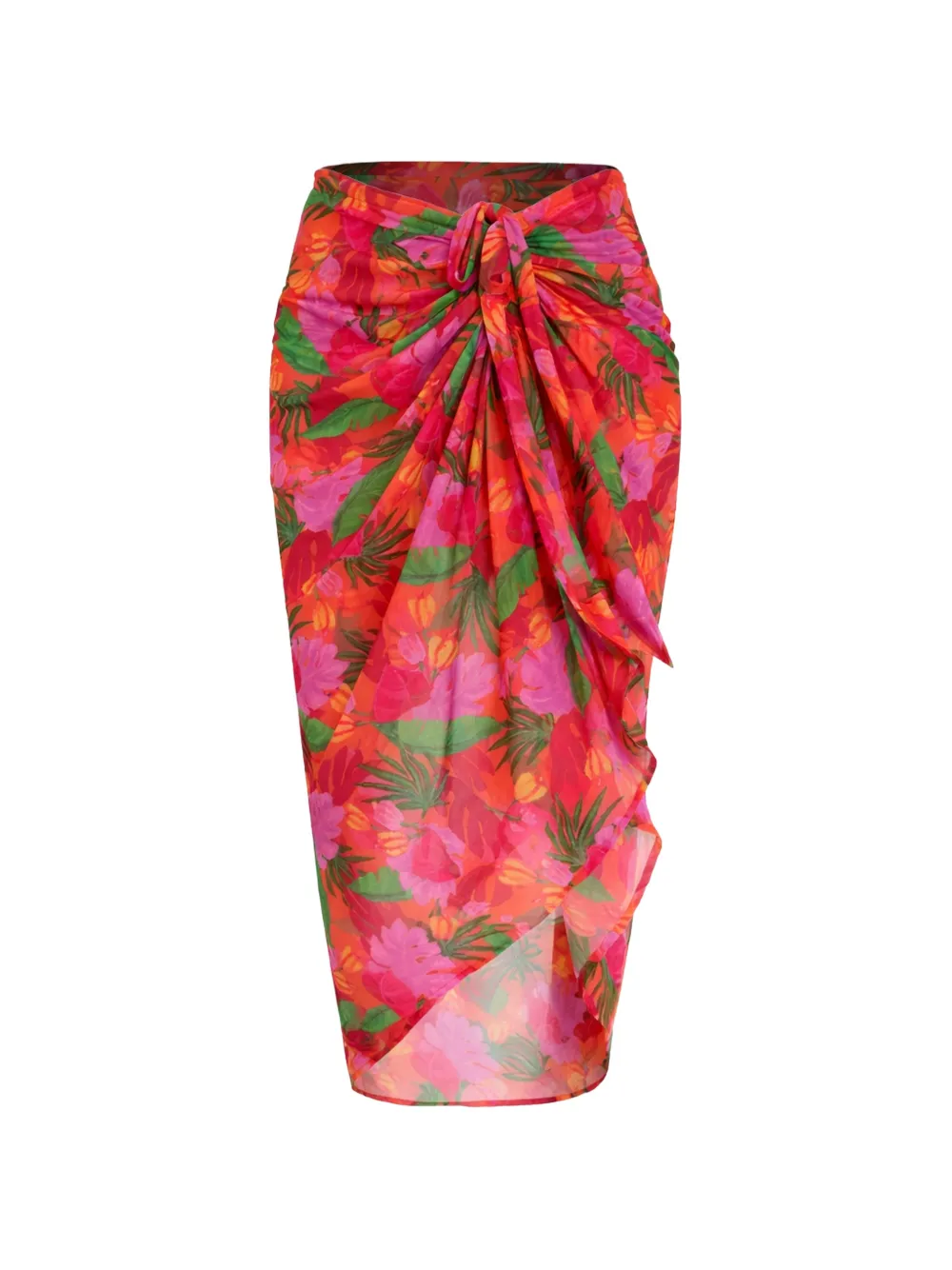 Banana Moon Lenai Alameatul Floral Skirt In Pink
