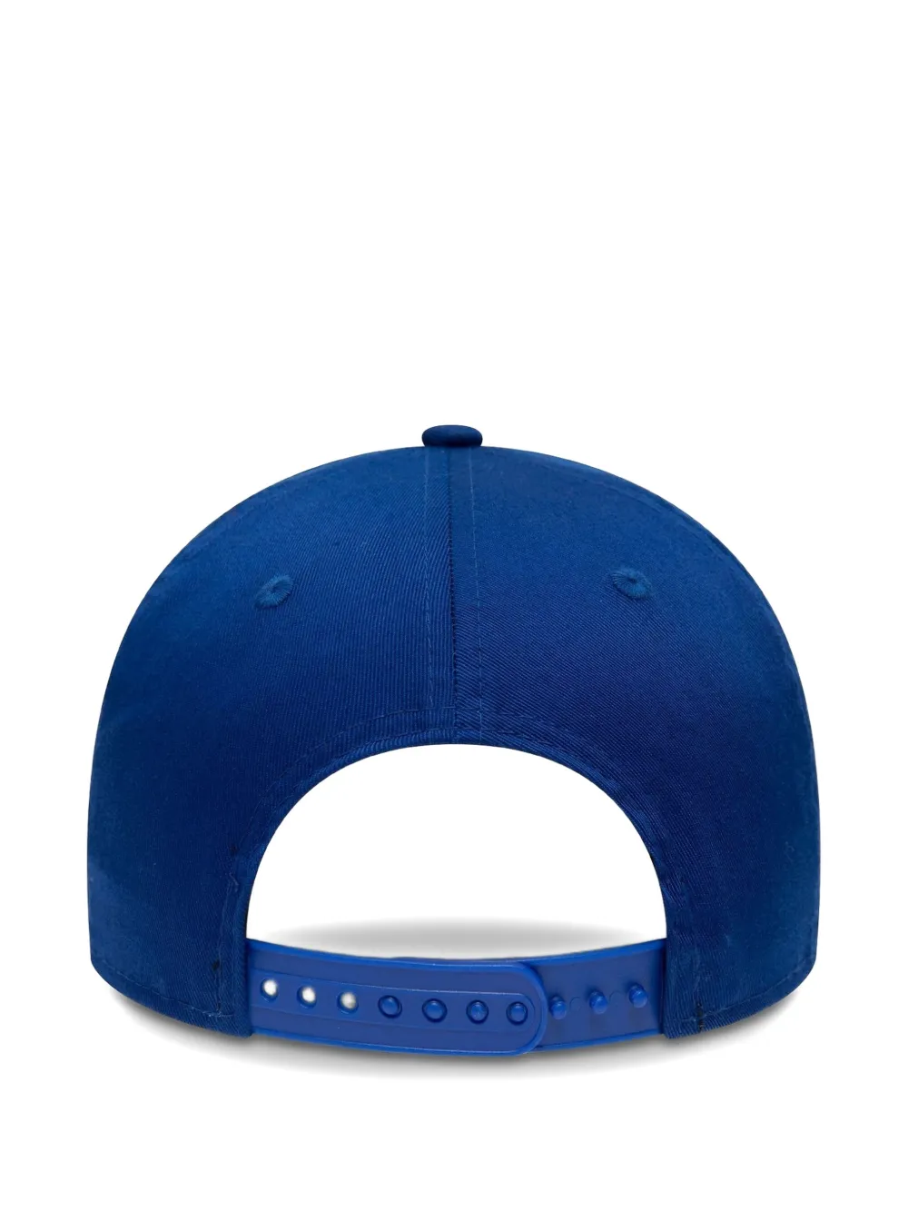 New Era Logo Patch Adjustable Strap Cap In Blue