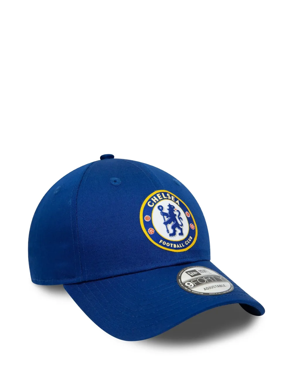 New Era Cap Logo Patch Adjustable Strap Cap - Blue 